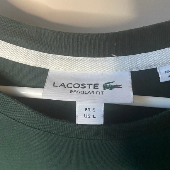 LACOSTE t shirt L - Picture 3 of 5